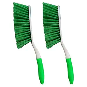 Uprising Cleaning Brush with Hard & Long Bristles for Car Seat Covers, Floor Mats (Pack of 4) Nylon Wet and Dry Brush (Multicolor, 4 Units)