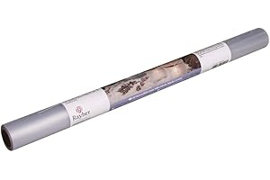 Rayher 2300900 3D-Sternen-Effekt-Folie, Rolle 100 x 33 cm, Stärke 0,15 mm, PVC-Folie mit Sterncheneffekt, Lichteffekt, Zauberfolie, Hologrammfolie, Glimmerfolie