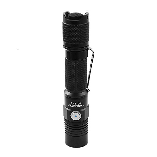 ThruNite TC12 V2 Max 1100 Lumen CREE XP-L Wiederaufladbare LED Taschenlampe (TC12 V2 Kaltweiß) - 2