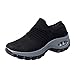 Produktbild Vovotrade Damen Netz Go Lauf Turnschuhe Sportlich Gehen Gym Schuhe Sport Damen Sneaker Mesh Schuhe dicke untere Plattform Schuhe Luftpolster Damenschuhe Rocking Shoes