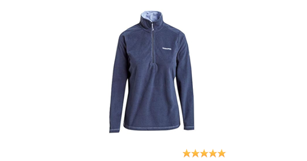 Craghoppers Women S Petra Half Zip Fleece Navy Uk14 Amazon Co Uk Clothing