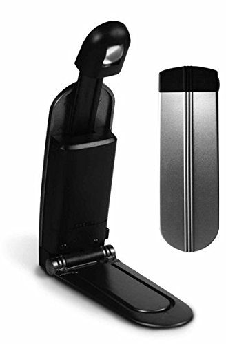 Preisvergleich Produktbild LED Booklight - Silber - Leselicht: Ultrahelle LED Leselampe