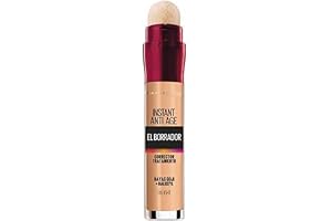 Maybelline New York Instant Anti-Age Corrector de Ojeras, 01 Light | Corrector Multiusos, Cobertura Modulable, Enriquecida con Bayas de Goji y Haloxyl, Acabado e Hidratado, Instant Anti-Age