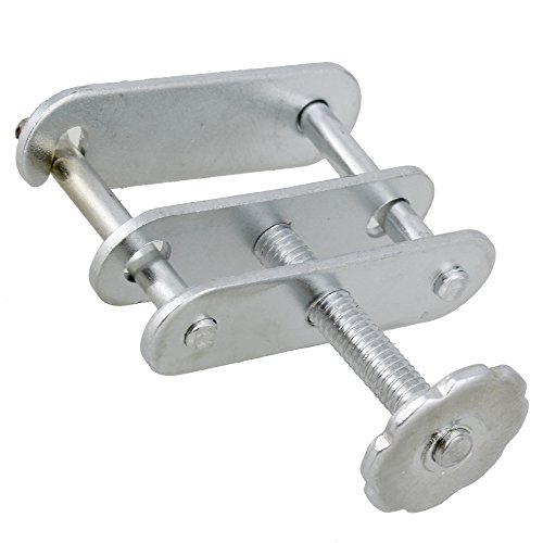 cnbtr 3/20,3 cm Silber Metall Abdichtung Clip Klemme Schraube Kompressor Schlauch Labor Supplies Latex Tube Clip 2 Stück