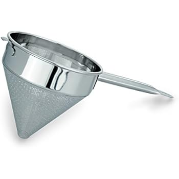 Profi Gastro Spitzsieb 30cm - feine Lochung - Edelstahl