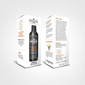 All Natural Lubricating Pre Shave Oil with a Nourishing Blend of Safflower Oil Avocado Oil Walnut Oil Vitamin E Jojoba… - Image 5