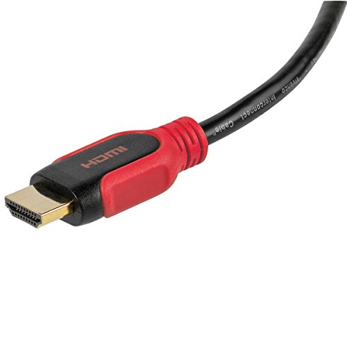 Vivanco PRO 14HDHD 15PB High Speed HDMI Kabel mit Ethernet (Audio Rückkanal ARC 1,5m) rot/schwarz - 2