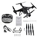 Produktbild Delicacydex 4 Achsen S70W Full HD 1080 P 90 Grad Weitwinkel Dual GPS-2,4 GHz WiFi / FPV Drone Quad Copter RC Hubschrauber Flugzeuge - schwarz