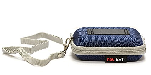 Navitech Blau hartes Wasser-beständiges mp3 Musikabspielgerät Tasche / Hülle für die Sony Walkman NWZ-A15 NWZ-A17 NW-A25 NW-A27 - 3