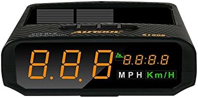 ZJEGO Solar HUD Head Up Display Car Speeding Warning Windshield Project System with OBD Port