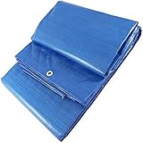  SEIMARK Toldo Protector Rafia Reforzado Azul 90 gr/MT con Ojales (4 x 6 m)