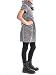 Bimbus Girls 153Igim Dress, multi (929 nero/grigio), size 4Y (104 cm)