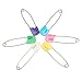 50 Pack Baby Child Infant Kids Cloth Diaper Nappy Pins Safety Safe Hold Clip Locking Cloth Size L Kids, Infant, Child, Baby Products