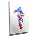 Produktbild Nerdinger Captain Splash - Kunstdruck auf Leinwand (20x30 cm) zum Verschönern Ihrer Wohnung. Verschiedene Formate auf Echtholzrahmen. Höchste Qualität.