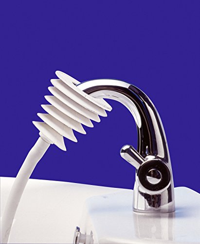 WENKO 311003100 Waschbeckendusche Universal – Dusche mit Schlauch, Kunststoff, Weiß - 4