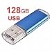 Produktbild New. Sleek blau 128 GB Marke New USB 2.0 Daumen Pen Flash Drive Memory Stick Storage