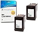 Produktbild Printing Pleasure 2 Tintenpatronen kompatibel zu HP 338 für DeskJet 460 460c 460cb 6620 6840 9800 9860 Photosmart 2575 Pro B8330 Officejet 100 Mobile 6210 6215 7210 7310 - Schwarz, hohe Kapazität