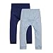 Debenhams Bluezoo Kids Babies Pack Of Two Navy And Blue Jogging Bottoms 0-3 Months