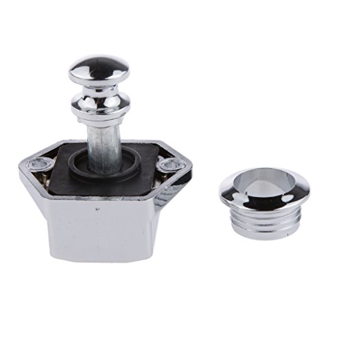 Preisvergleich Produktbild MagiDeal 3 Silber 20mm Aktenschrank Schreibtischschublade Schrank Schrank Vorreiberverschluß