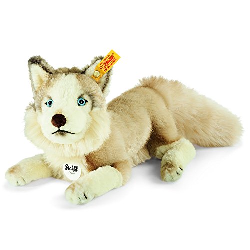 Preisvergleich Produktbild Steiff 080425 - DUI Husky, Plüschtier, 27 cm, beige / Creme