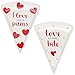 Produktbild Always & Forever Liebhaber Valentinstag Jahrestag Keramik-Paar Pizza Slice Teller in Geschenkbox Love at First Bite