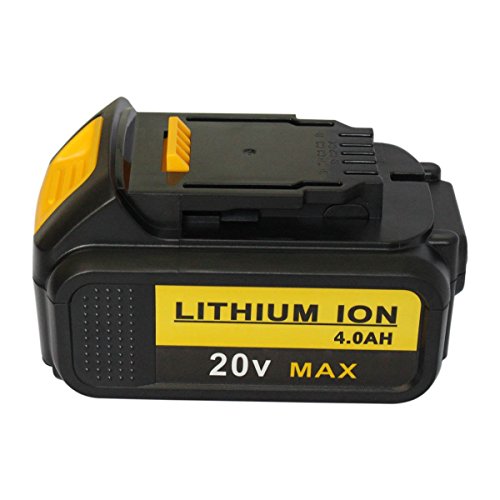 Eagglew 20V 18V 4Ah Ersatz-Akku für Dewalt DCB182 DCB184 DCB180 Max Premium-XR Li-ion - 3
