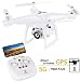 Produktbild INKPOT JJRC JJPRO GPS Drohne, H68G RC Drohne mit 720P HD Kamera Live Video 120 ° Weitwinkel 5G WiFi FPV Quadrocopter mit 300m Kontrollentfernungen, Smart Return Home, Headless Modus (Weiß)