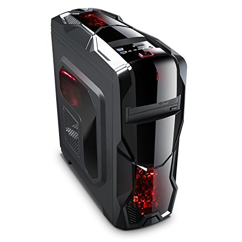 DEViLO Gamer PC 1267 - Intel Pentium G4500 3.5GHz (2x2 Kerne), 16GB DDR4, 1TB, nVidia Geforce GTX 1050Ti 4GB, 24xDVD-RW, ASUS, USB3, HD-Sound, Gigabit-LAN, Windows 10, Computer Gaming