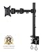 Produktbild Allcam AM11S Single LCD Monitor Desk Mount Bracket for 15"-27" Screens : Tilt up/down 15°, Freely Swivel left/right: 360°, Freely Rotate: 360° (Schreibtisch Halterung)