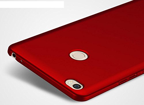 EIISSION Huawei P8 Lite (2017) Custodia,Ultra sottile che cade superficie protettiva opaca Custodia per Huawei P8 Lite (2017) smartphone ,Rosso