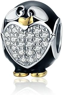 Mijn bedels Sterling silver charm Penguin