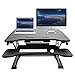 Produktbild YNN Hubtische Schwarzer höhenverstellbarer Steharbeitsplatz Faltbarer Monitor Riser Sit Stand Tabletop Converter