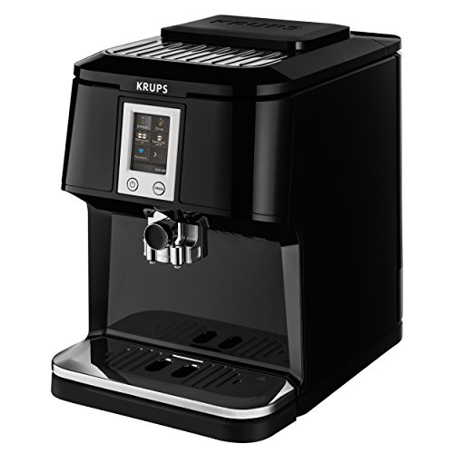 Krups EA8808 Kaffeevollautomat (Two-in-One-Touch Funktion, 15 bar, Touchscreen-Farbdisplay) Edelstahl/ Schwarz - 3