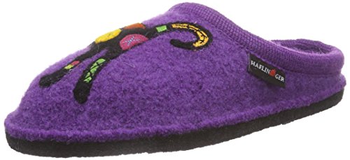 Haflinger Women’s Sassy Unlined low house shoes Purple Size: 6.5