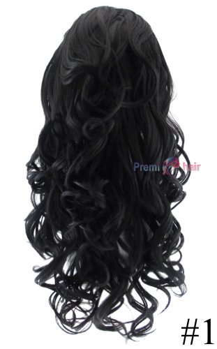 Stranded Wig voluminous curly 3/4