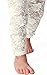 Lacy Leggings -Satin Bows - Gift Pouch Baby Emporio - 12-24 Months -Cream