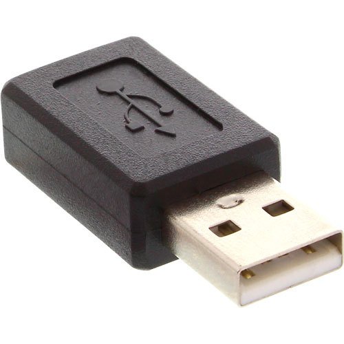 InLine USB 2.0 Adapter, Stecker A auf Mini-5pol Buchse (2 Stück)