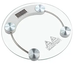 EZZIDEALS Digital Glass Weighing Scale Personal Body Weight Machine-EZZI
