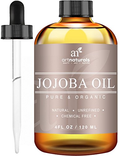 Preisvergleich Produktbild ArtNaturals USDA Zertifiziertes organisches Jojobaöl, (4oz) Am besten für empfindliche, Haut-Vorteile Das Gesicht und Haar, ähnlich wie Arganöl, ohne den Geruch ArtNaturals USDA Certified Organic Jojoba Oil, (4oz) Best for Sensitive,Skin-Benefits The Face and Hair, Similar To Argan Oil, Without The Odor