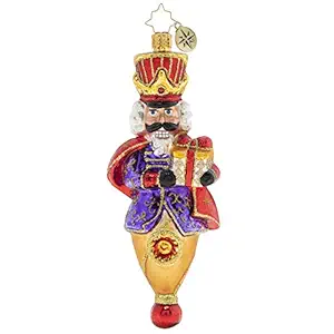 Christopher Radko Hand-Crafted European Glass Christmas Ornament, A Nutty Twist