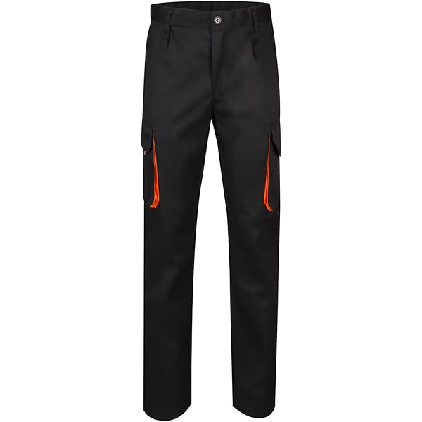 KÜBLER Workwear Kubler Activiq werkbroek voor dames, zwart/roze, maat 48