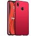 Produktbild HUUH Hülle Huawei Honor 8X Max,Stilvoll,stimmungsvoll,ultradünn,Rutschfest,Anti-Fingerabdruck,ultraleichtes Handygehäuse,perfekt für die Schönheit von Uni-Farben(rot)