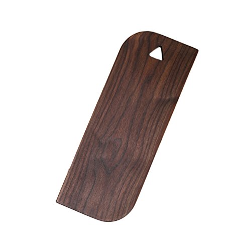 Schneidebrett Tranchierbrett 40*15*2cm aus Vollholz (B, Walnuss)