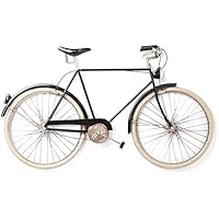 Kare 38488 pared joyas City Bike, acero inoxidable, Negro, 22 x 93 x 56,5 cm)
