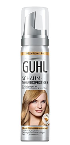 Guhl Schaum-Tönungsfestiger 70 Mittelblond, 3er Pack (3 x 75 ml)