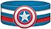 Produktbild Marvel comic Retro Captain America Shield Rubber Wristband