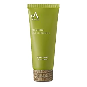 Arran Machrie Sea Salt and Rockrose Shave Cream Tube and After Shave Balm Set - Image 3