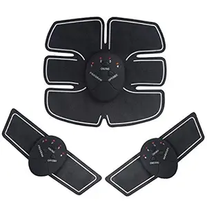 TOKEZO Ab Stimulator Muscle Exerciser Wireless Tummy Flatter Device Smart Fitness Abs Maker 6 pack abs Unisex workout Tool