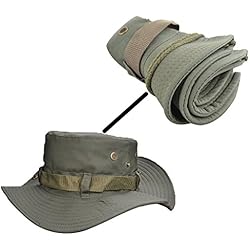 Beileer elegante sombrero de protección UV al aire libre sombrero para exteriores Pesca Camping Ciclismo Caza Golf Senderismo, mujer hombre Infantil