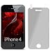 Produktbild moex iPhone 4S | Spiegelfolie Display Schutz verspiegelt [Mirror] Screen Protector Handy-Folie Displayschutz-Folie für iPhone 4/4S Schutzfolie vorne Spiegel